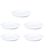 Feiyue - frcolor lot de 5 soucoupes rondes en plastique pour plantes d'intérieur et d'extérieur 26 x ... Feiyue - frcolor lot de 5 soucoupes rondes en plastique pour plantes d'intérieur et d'extérieur 26 x ...