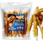 Friandise pour chien, snack poulet enveloppé dans un bâtonnet de b?uf uniq 500 g Friandise pour chien, snack poulet enveloppé dans un bâtonnet de b?uf uniq 500 g
