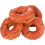 Friandises hapki donut avec poulet 95 g pour chien - flamingo