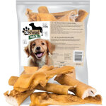 Friandises naturelles au cuir chevelu de b?uf mr. pretzel pour chiens 250 g