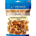 Friandises naturelles � m�cher pour chien petmex cubes de collag�ne s�ch� 100 g