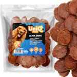 Friandise, snack pour chiens chips d'agneau uniq pets 500g