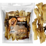 Friandise, snack pour chiens oreilles d'agneau uniq pets 300g