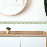 Frise d�corative adh�sive, un beau bouquet le long du mur c'est �a l'esprit frise w. morris, 5 cm x 300 ...