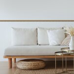 Frise dcorative adhsive, imitation corde dcoupe, trompe - l'oeil, 5 cm x 300 cm