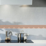 Frise d�corative adh�sive, feston beige, 5 cm x 300 cm