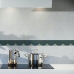 Frise dcorative adhsive, feston vert, vert fonc, 5 cm x 300 cm