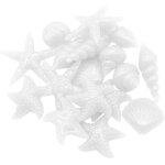 Frixovel - pierres lumineuses, cailloux fluorescents, 50 morceaux de pierres lumineuses, �toile de mer ...