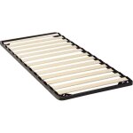 Cadre de lit pour matelas 200 x 90 cm, cadre de lit pliable, lit en m�tal de 82, 5 cm de hauteur, cadre ...