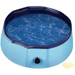 Fudajo piscine pour chien ? Ø 60 cm, hauteur 20 cm ? pliable, en pvc ? piscinette pataugeoire baignoire ... Fudajo piscine pour chien ? Ø 60 cm, hauteur 20 cm ? pliable, en pvc ? piscinette pataugeoire baignoire ...