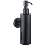Fugaflow distributeur savon - mural - rond - noir mat