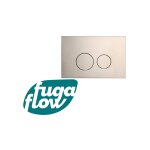 Fugaflow - eccelente press plaque de commande dualflush pour bti - support geberit up320 mtal rond ...