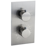 Fugaflow eccelente robinet thermostatique encastr� - avec corps encastr� - acier inoxydable bross� pvd ...