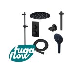 Fugaflow eccelente sobrado ensemble de douche pluie encastrable - thermostatique - bras plafond - barre ...
