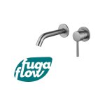 Fugaflow - eccelente sobrado robinet lavabo encastrable 2 trous avec partie encastrable inox brossé Fugaflow - eccelente sobrado robinet lavabo encastrable 2 trous avec partie encastrable inox brossé