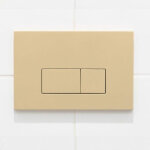 Fugaflow plaque de commande - panneau de commande pour r�servoir encastr� geberit up320 - double chasse ...