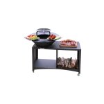 Fumax - brasero îlot avec plaque et grille amovible en acier barbecue plancha extérieur Fumax - brasero îlot avec plaque et grille amovible en acier barbecue plancha extérieur