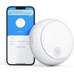 Fum�e connect�, maxcio wifi avertisseur de fum�e intelligent avec notification d'app, d�tecteurs alarme ...