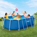 Funsicle - piscine tubulaire ovale magica 4. 24m x 2. 5m x 1m