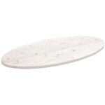 Furniture limited - dessus de table blanc 90x45x2, 5 cm bois de pi