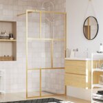 Vidaxl - furniture limited - paroi de douche avec verre esg transparent