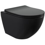 Swiss aqua technologies - fusion wc suspendu avec abattant softclose et fixations invisibles, rin�age ...