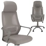 Futura - fauteuil pivotant nuances de gris Futura - fauteuil pivotant nuances de gris