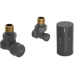 G05 ensemble thermostatique d'angle, anthracite - w901 - 958 - 66 - mexen
