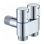 G1 / 2 0. 2 cm double commande robinet de machine à laver wc, vanne triangulaire de remplissage à trois ... G1 / 2 0. 2 cm double commande robinet de machine à laver wc, vanne triangulaire de remplissage à trois ...