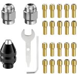 Gabarit de serrage, pince en laiton, pince fixe, 20 pi�ces, mandrin de per�age, adaptateur sds, mandrin ...