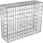 Oxeo - gabion dimensions 100x80x30cm - mur avec pierres - mur de soutnement - paroi bordure de jardin ...