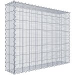 Gabiona - gabiondeco - gabion  mailles trs fines pour gravillon 100 cm x 80 cm x 20 cm (l x h x p). ...