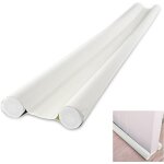 Gabrielle - 1 pi�ce boudin de porte double isolant 93 cm, bas de porte asolation anti froid lavable et ...