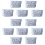 Gabrielle - 12pcs filtres  eau  charbon de rechange filtre non tiss pour cafetires