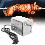 Gabrielle - 15w 30 - 50kg moteur �lectrique pour barbecue en acier inoxydable, poulet, porc, ch�vre grill�e ...