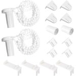 Gabrielle - 2 ensembles mecanisme store enrouleur, accessoires pour rideaux et stores, supports de stores ... Gabrielle - 2 ensembles mecanisme store enrouleur, accessoires pour rideaux et stores, supports de stores ...