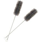 Gabrielle - 2 pcs brosse pour tuyau de po�le � 40 mm pour coins difficiles, nettoyeur de chemin�e universel, ...