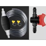 Gabrielle - 2 pcs pompe manuelle, pompe manuelle carburant avec 2 tuyau 2m, 4 colliers de serrage et ...