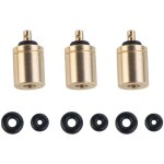 Lot de 3 adaptateurs de recharge de gaz pour cartouche - pour rservoir de gaz butane - rservoir de ...