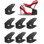 Gabrielle - 7pcs support � chaussures r�glables organiseur de chaussures empiler les chaussures support ...