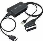 Gabrielle adaptateur peritel hdmi, convertisseur pritel vers hdmi adaptateur compatible 720p / 1080@60hz ...