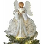 Gabrielle ange de nol haut du sapin ange de nol topper traditionnel de sapin de nol, topper de sapin ...