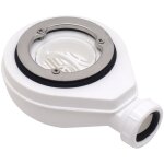 Gabrielle - bonde horizontale sans capot 90 dona pour receveurs de douche