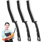 Brosse de nettoyage pour joints de fenêtre, 3 pièces, brosse de nettoyage pour salle de bain, brosse ... Brosse de nettoyage pour joints de fenêtre, 3 pièces, brosse de nettoyage pour salle de bain, brosse ...