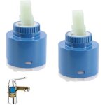 Gabrielle - cartouche en c�ramique 35mm, 2 pi�ces cartouche c�ramique, 35mm cartouche robinet, cartouche ...