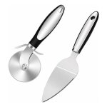 Gabrielle dcoupe pizza set, roulette pizza, professionnel coupe pizza, roulette  pizza pelle  pizza, ...