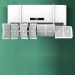 Dflecteur de dbit d'air conditionn  8 feuilles, dflecteur de climatisation, dflecteur de sortie ...