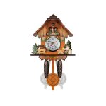 Gabrielle horloge coucou salon horloge murale oiseau coucou rveil mur nordique rtro en bois salon maison ...