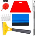 Gabrielle - kit d'outils pour le papier peint, 10 pi�ces marouflette, outil d'application de kit papier ...