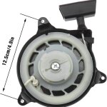 Gabrielle - lanceur complet - pi�ce de rechange adaptable pour moteurs de certains mod�les briggs & stratton ...